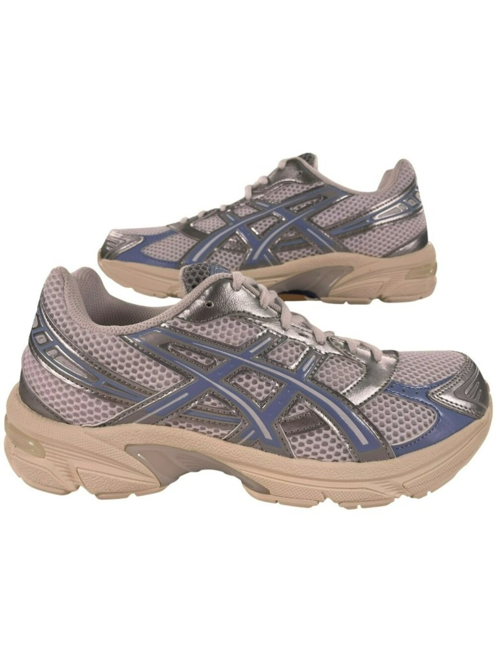 Asics Gel-1130 White & Light Sapphire Running Shoes Men's Sz 7.5 Women's 9 NEW